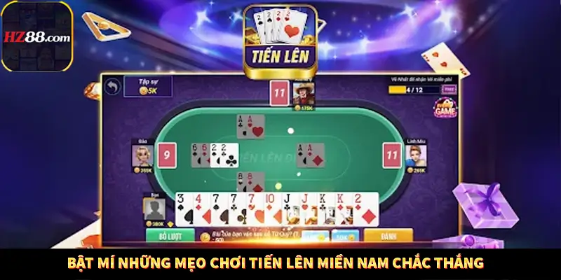 Bật mí những mẹo chơi tiến lên miền Nam chắc thắng