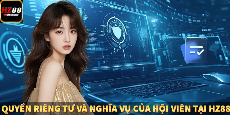 Quyền Riêng Tư HZ88 - Bảo Vệ Dữ Liệu Hội Viên An Toàn Tối Đa 6 Quyền riêng tư và nghĩa vụ của hội viên tại HZ88