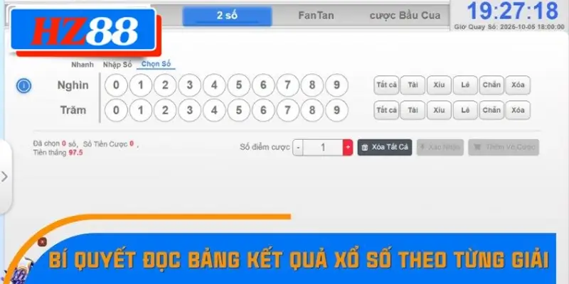Mách bạn cách đọc bảng kết quả xổ số theo từng hạng giải